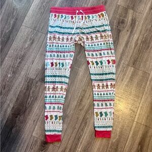 Little Sleepies Red and White Pajama Pants